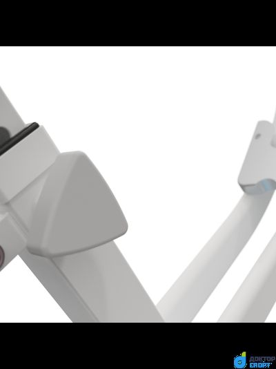 Велотренажер X-Bike DFC DavCreator, бело-голубой B02