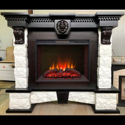 Электрокамин Ричард BL с очагом Sparta 25.5 LED