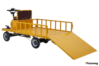 Платформенная тележка электрическая RuTrike ПЕРОН ТРАП