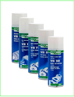 Аэрозольные смазки и раскислители ржавчины