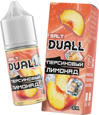 DUALL SALT (20 MG) 30ml - ПЕРСИКОВЫЙ ЛИМОНАД