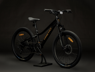 Велосипед Детский TT414 / 7ск 20" Черный рама 10"