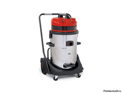 Пылеводосос MIRAGE 1 W 2 76 S (MIRAGE 1629) 2 турбины *1050Вт, 220В, 340м3/ч, 78л, (на тележке)