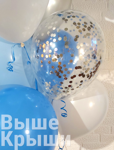 Набор шаров на выписку "Бой"