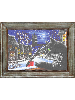 Кот и снегирь, К3227