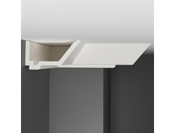 Плинтус потолочный гладкий DECOMASTER A206 (74*145*2000мм)