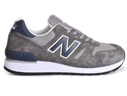 New Balance 670 Серые с синим (41-44) Арт. 056МF