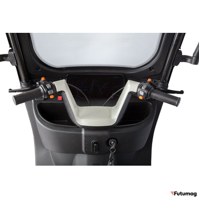 Электротрицикл Rutrike Gelbert Sarin 48V/60V 1000Вт коричнево-белый