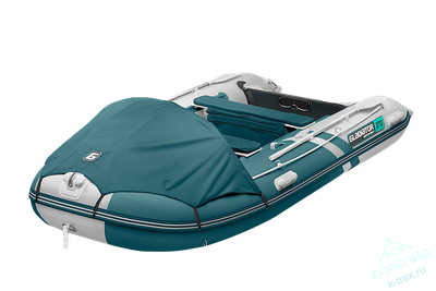 Лодка ПВХ Gladiator Active C370AL с алюминиевым полом