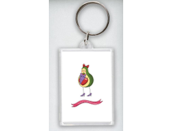 Брелок акриловый #3 на День влюблённых, 14 февраля