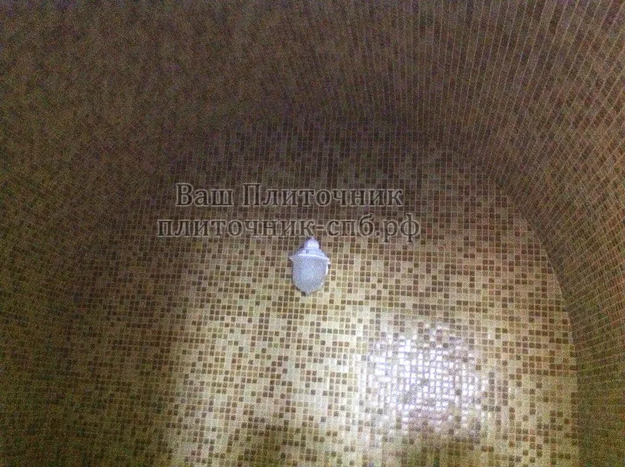 Облицовка хамама мозаикой