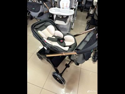 Детская коляска 3 в 1 Luxmom 788 Темно-зеленый