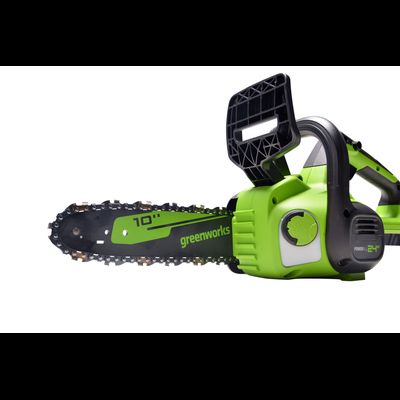 Цепная аккумуляторная пила Greenworks G24CS25