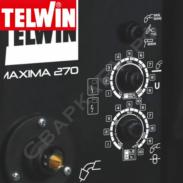 Полуавтомат для MIG/MAG сварки Telwin MAXIMA 270