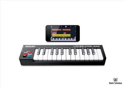 Изображение AKAI PRO LPK25 WIRELESS с iPhone