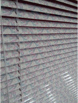 Жалюзи горизонтальные HOLIS, цвет ДИЗАЙН