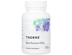 Thorne Basic Nutrients 2/Day - Комплекс для ежедневного приема с ключевыми питательными веществами