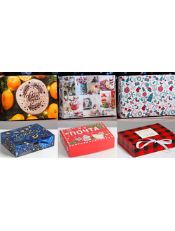 Коробка "Новый Год" МИКС