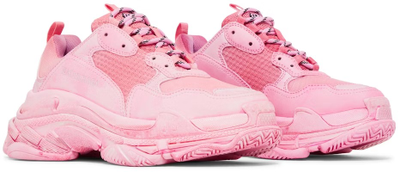 Balenciaga Triple S Sneaker DIY Pink женские