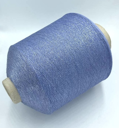 TORCITURA di DOMASO BACH LUREX  люрекс 1/ 34000 65% ВИСКОЗА 35% PL  (вес 50 грамм, длина 1700 метров) цв.137 сизый