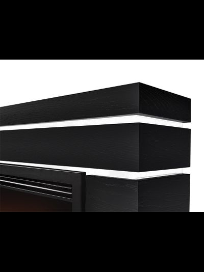 Портал Firelight Moderno 30 шпон чёрный дуб