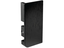 GOLA Заглушка закрытая для профиля L для нижней базы, Черный крацованный (brush) (пара) GA0041.VS000.BKBAN.FX  ARISTO