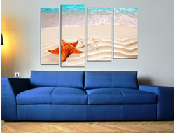 Модульная картина "Звезда на берегу"