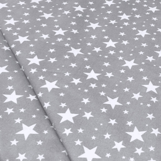 Подушка Полумесяц 190х 35 см холлофайбер + наволочка поплин с рисунком Зайки на белом