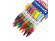 Восковые карандаши BRAUBERG/ПИФАГОР, 18 цветов, 222963