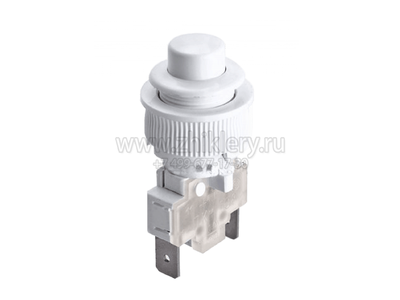 Кнопка подсветки GEFEST ПКН-525.2-111 (круглая) белая