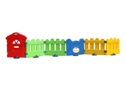 Детский игровой заборчик FAMILY разноцветный