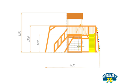 Детская игровая площадка "Мадрид"
