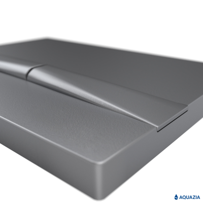 Кнопка AQUAZIA для инсталляции NOVUM F2 (Матовый хром)