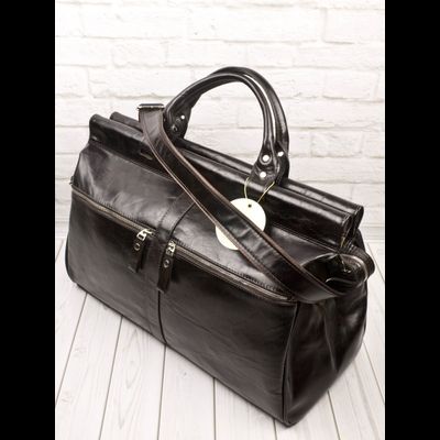 Кожаный саквояж Veano Premium brown (арт. 4004-52)