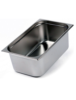 Гастроёмкость стандартная 1/1-200, нержавеющая сталь