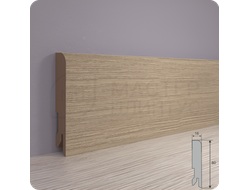 Плинтус МДФ Лука Пл 80 Дуб прованс