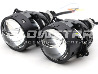 Билед модули Aozoom Z1 Pro 2025 Black King Kong Laser Original 3.0 дюйма, 2 чипа, 5500K, 12V, 55W/75W, крепление 3R и гаечное