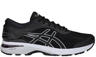 Asics Gel-Kayano 25 Черные с белым