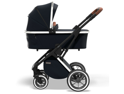 Коляска 2в1 Moon Style Rocca 2022 Navy EDITION