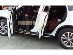 Пороги Vision X6 для Geely Atlas 2018 -
