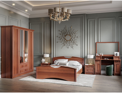 Композиция спальни ЯННА Орех Пегас