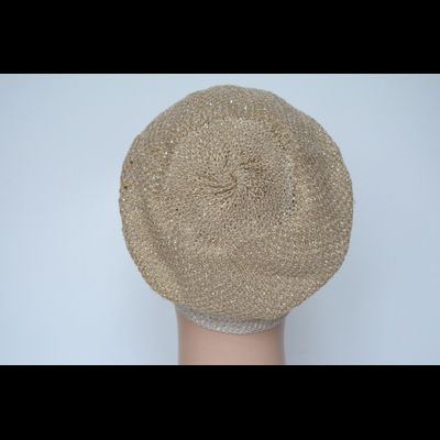 Берет Vizio 1203 В бежевый весна - осень