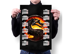 Календарь настенный Мортал Комбат, Mortal Kombat №13