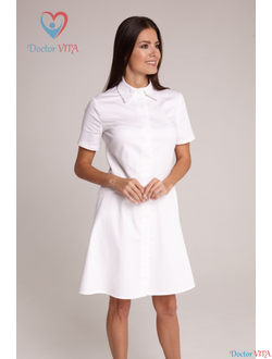 ПЛАТЬЕ медицинское Dr.Super "Merry" белое