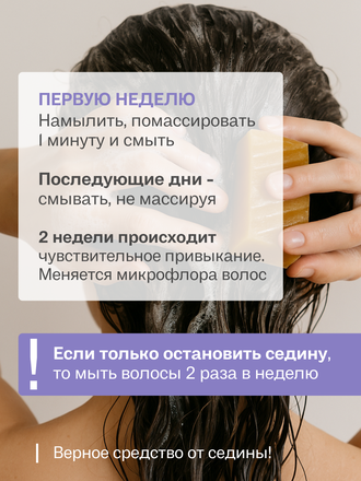 Живой шампунь синий зверобой 90 гр.