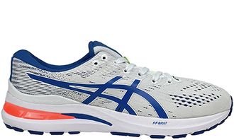 Asics Gel Kayano 28 White Blue Red