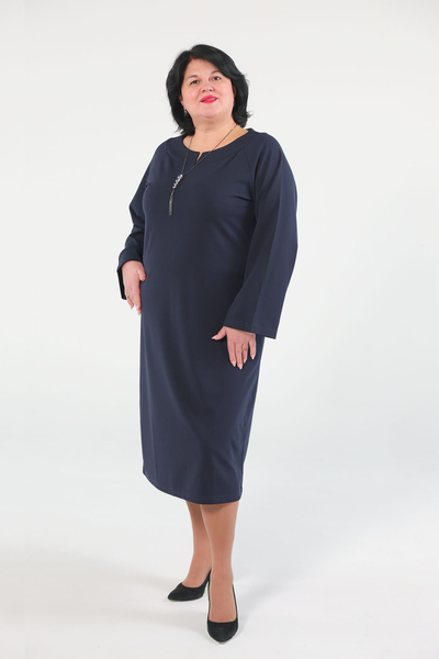 Платье 290-0724 синий