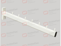 W-F735 Кронштейн наклонный в профиль 7 штырьков белый