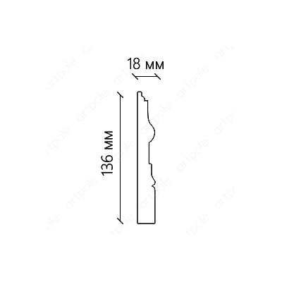 Плинтус SPL11