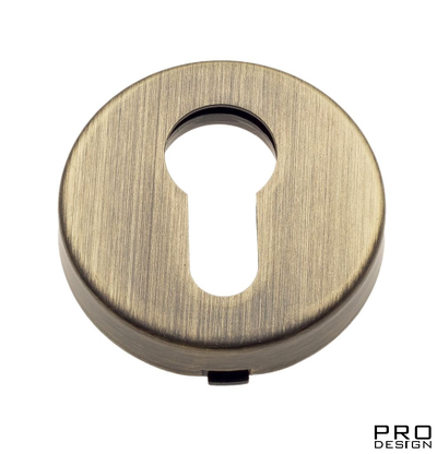 Накладка под цилиндр на круглом основании Fratelli Cattini CYL 7-BY матовая бронза 2 шт.